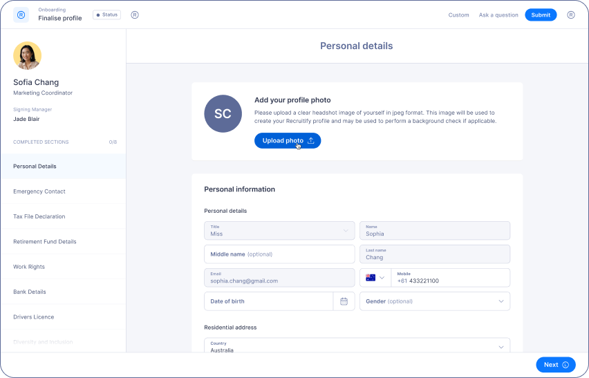 Xemplo - Support - Onboarding - Profile.png